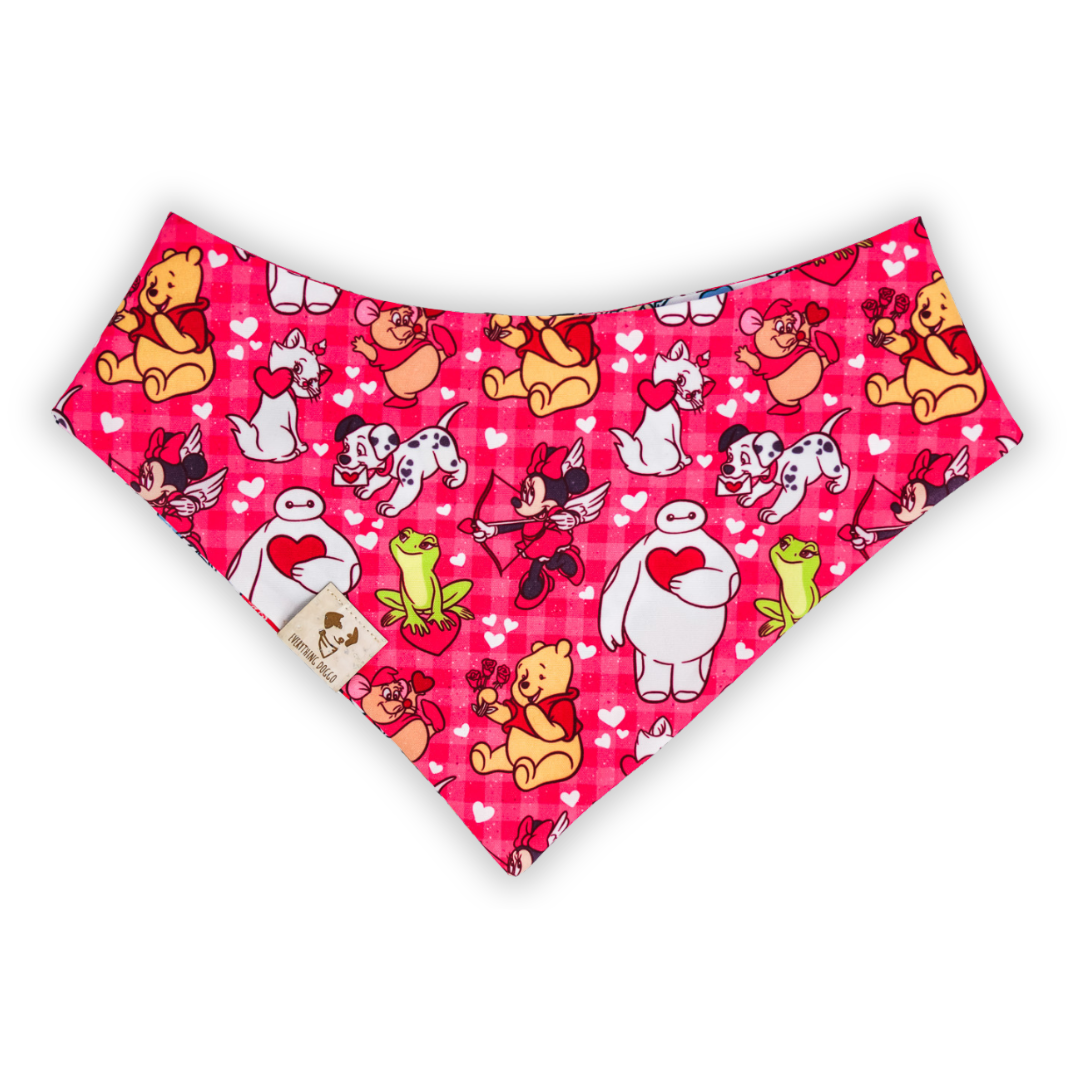 Once Upon a Valentine - Bandana (Reversible)