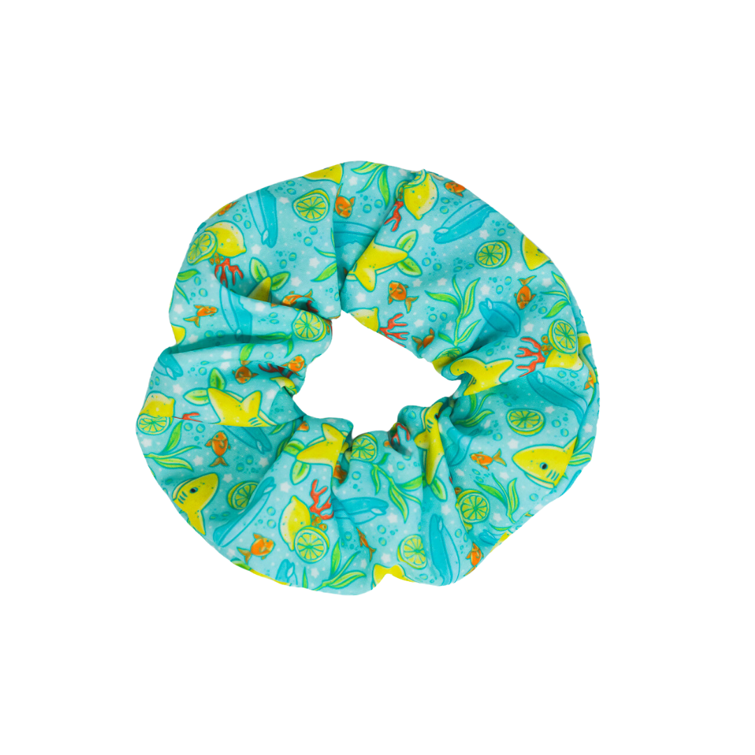 Lemon Shark - Poly Scrunchie