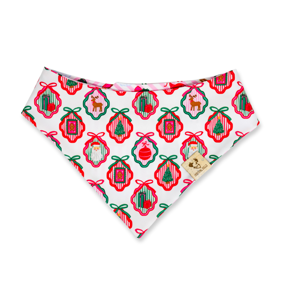 Pink Noel (Christmas Mystery #1) - Bandana (Reversible)