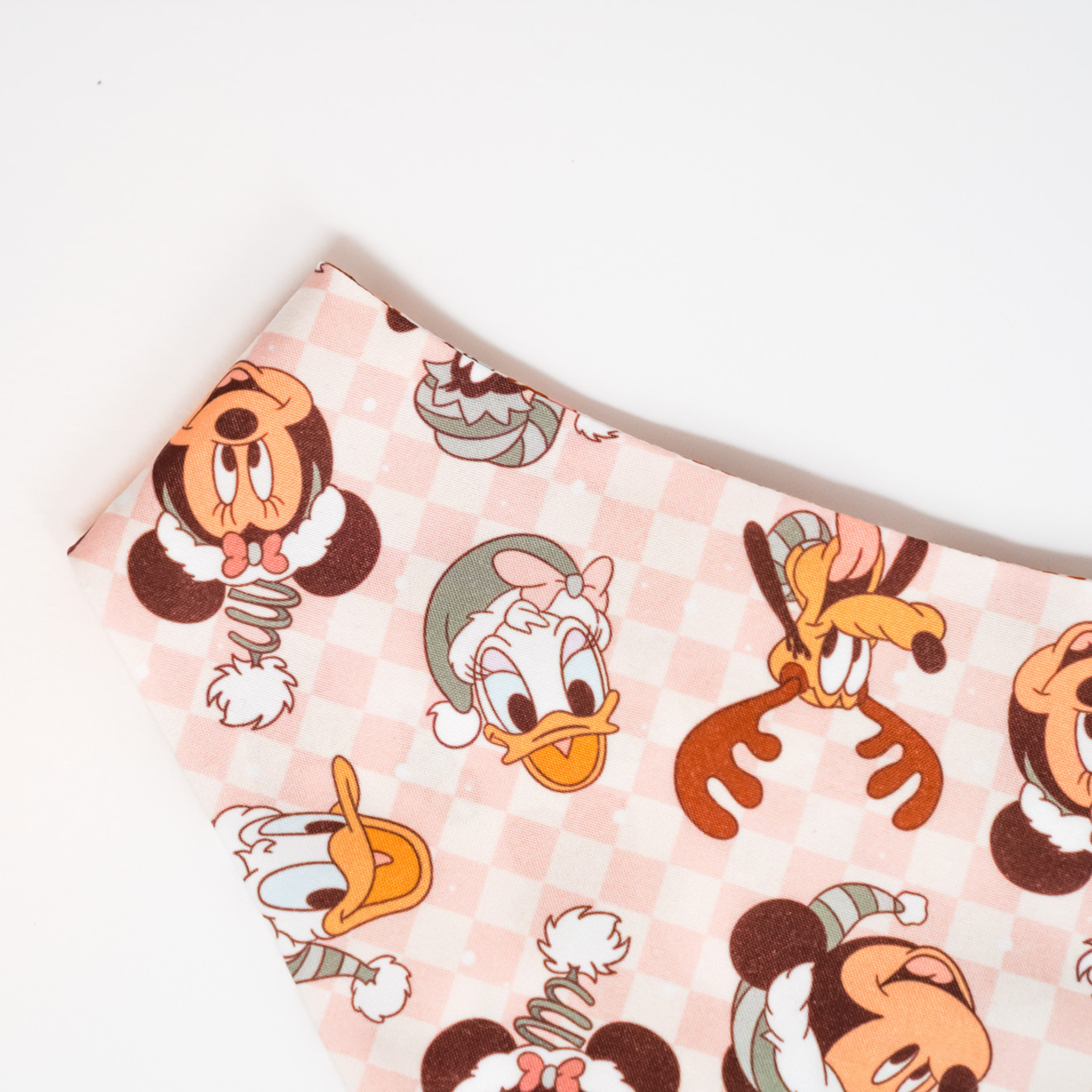 Mousey Gingerbread - Single Snap Bandana (Reversible)