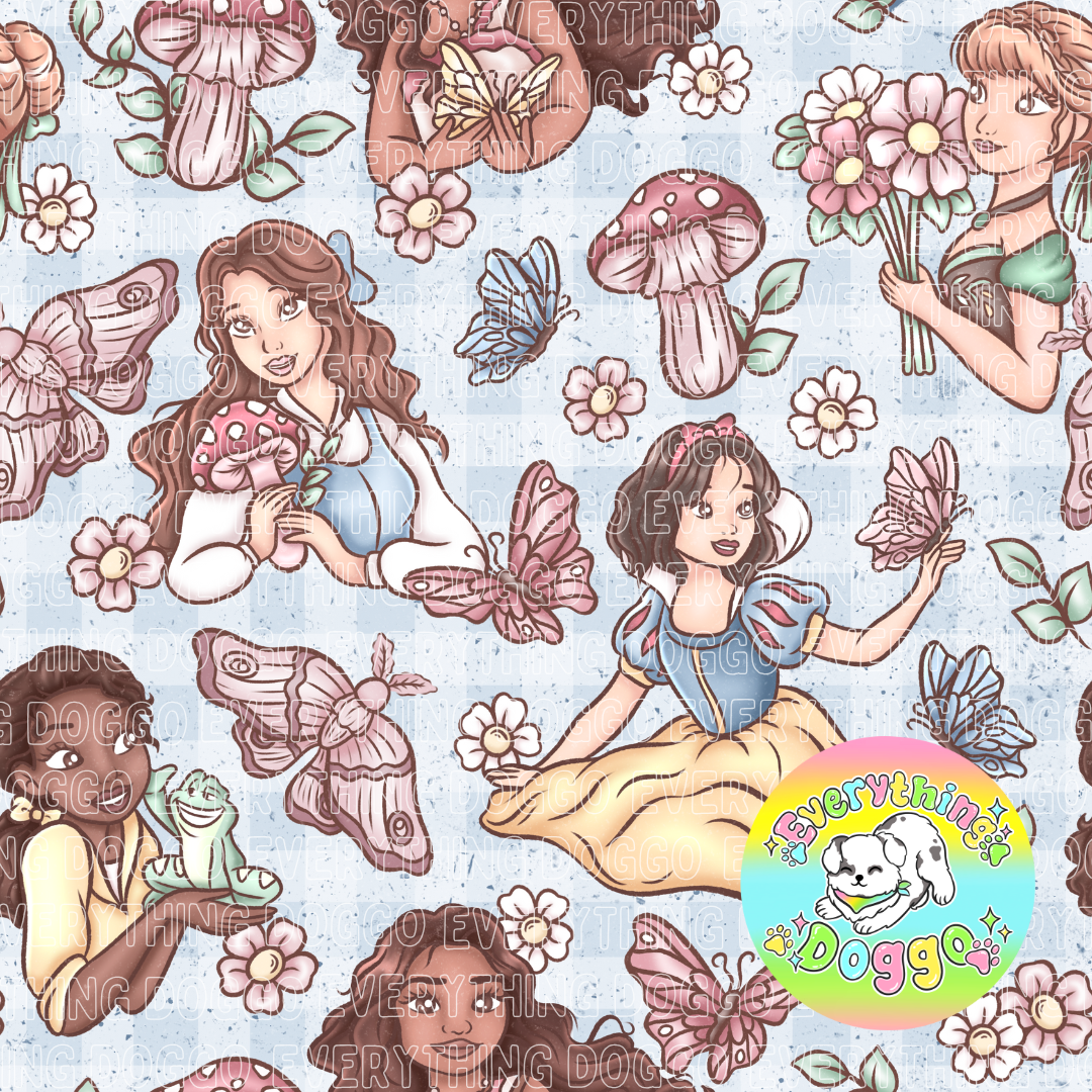 Cottagecore Princesses - Bandana (Reversible)