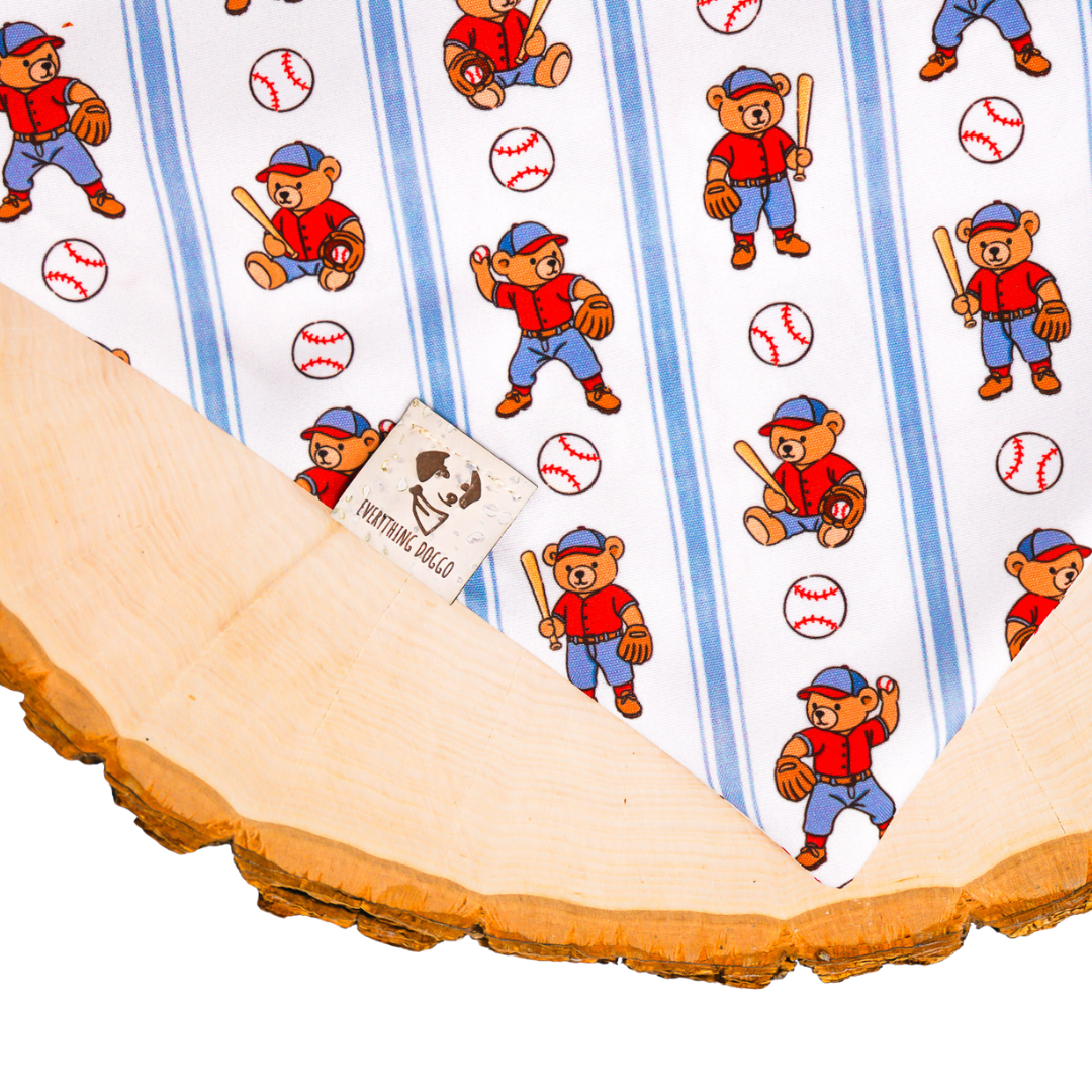 Teddy Ballgame (March Monthly Mystery) - Bandana