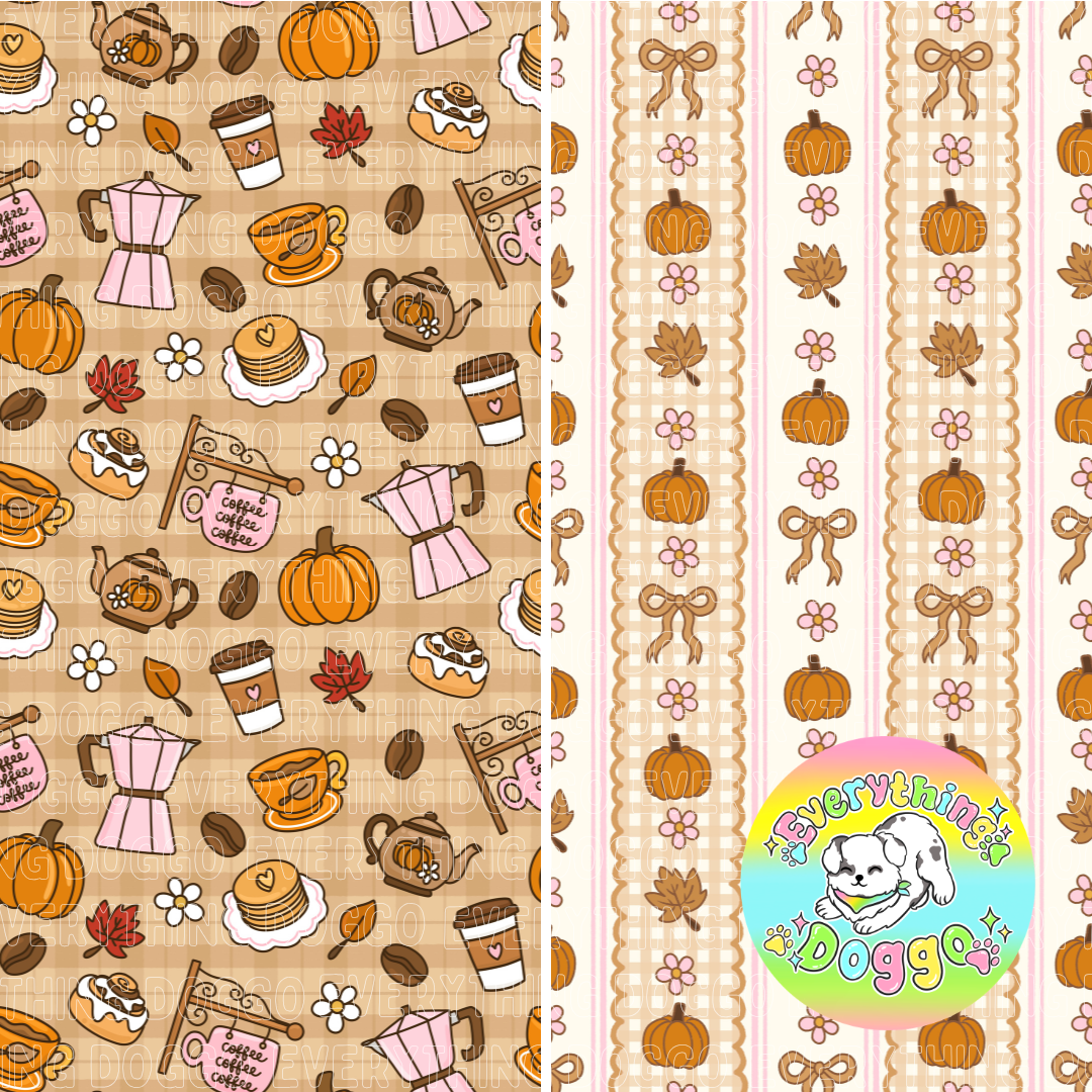 Pumpkin Spice and Everything Nice - Bandana (Reversible)