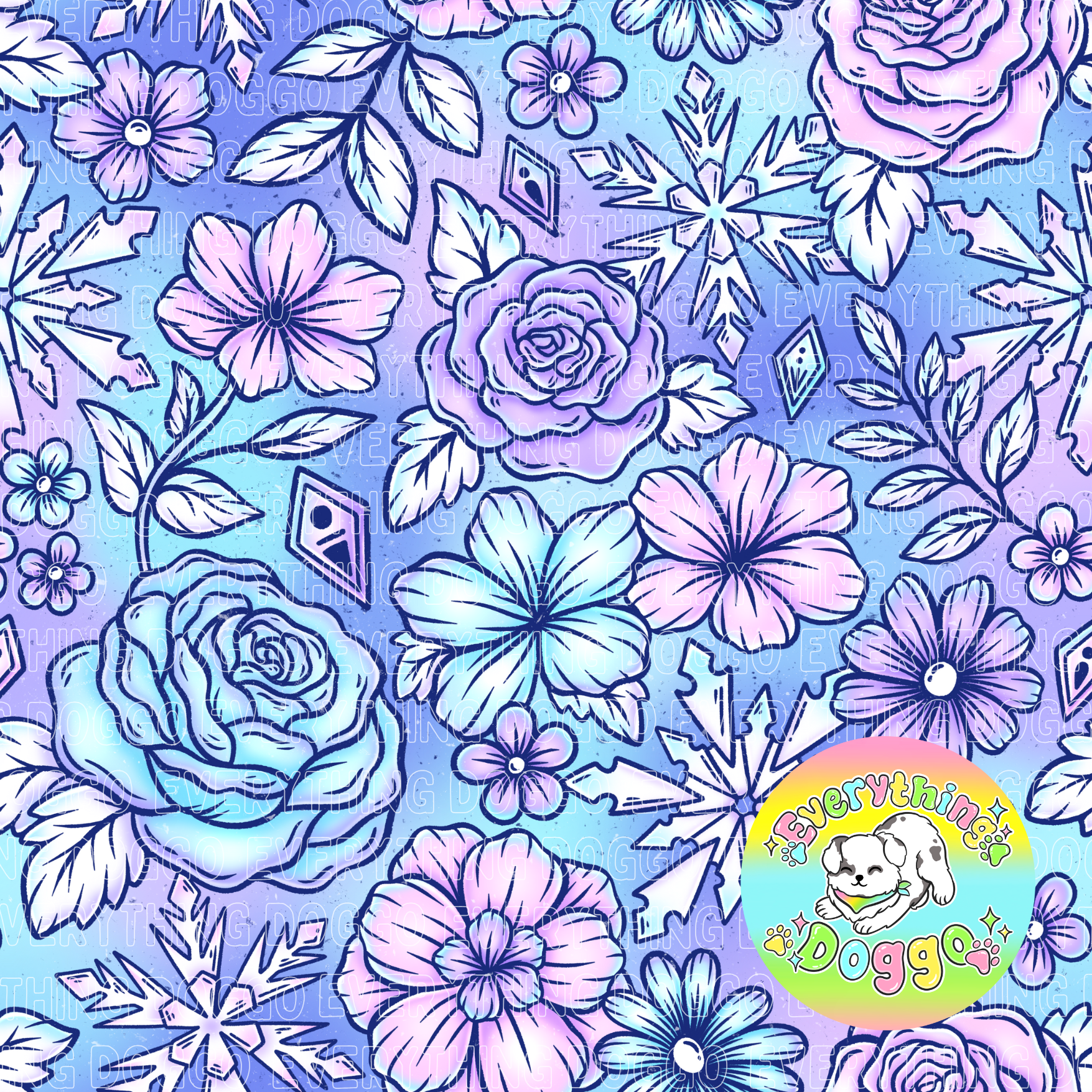 Elsa Floral - Bandana