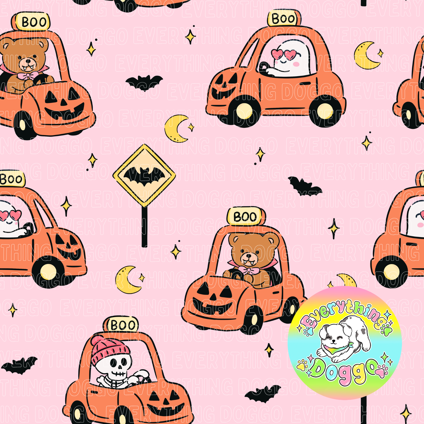 Boo Society - Bandana (Reversible)