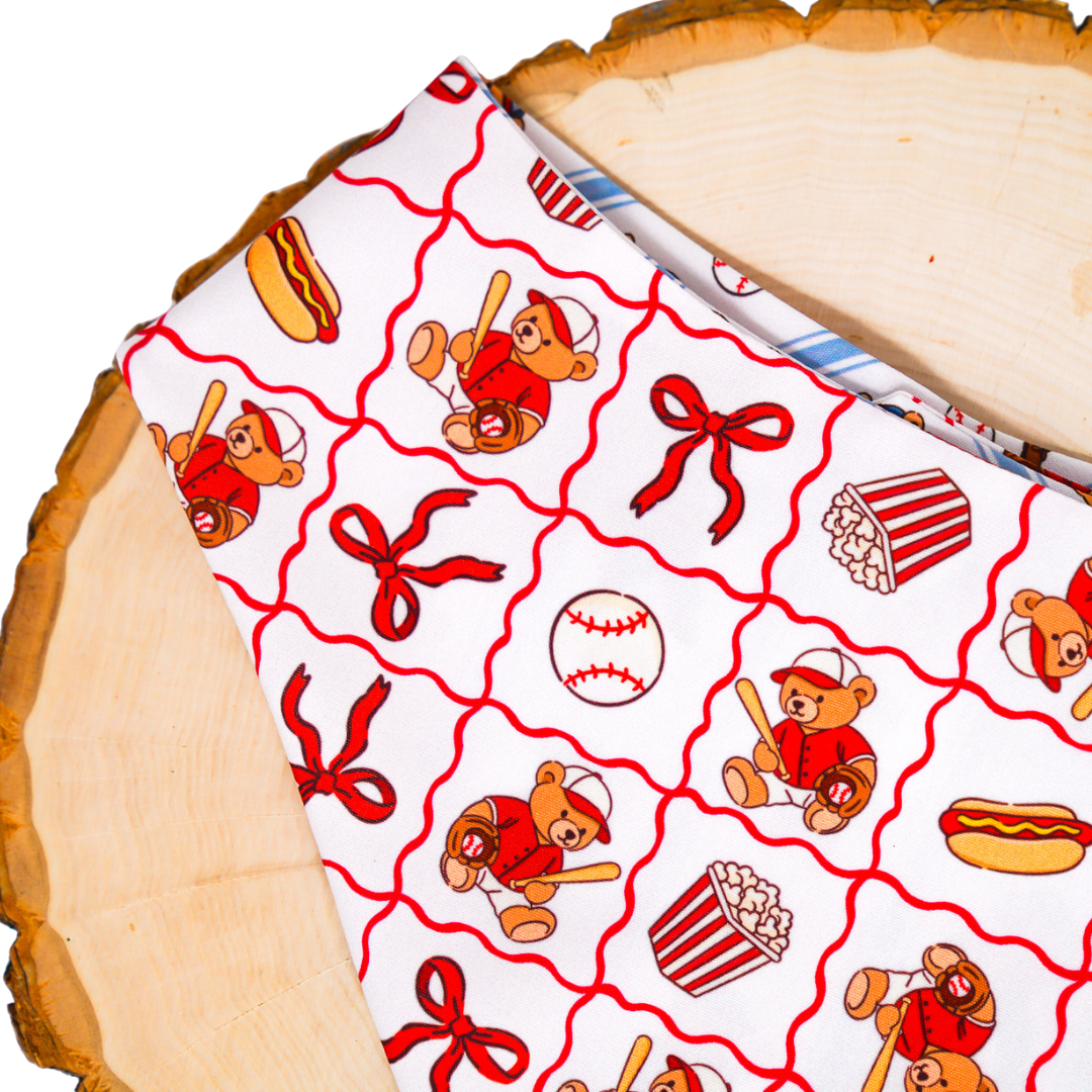 Teddy Ballgame (March Monthly Mystery) - Bandana