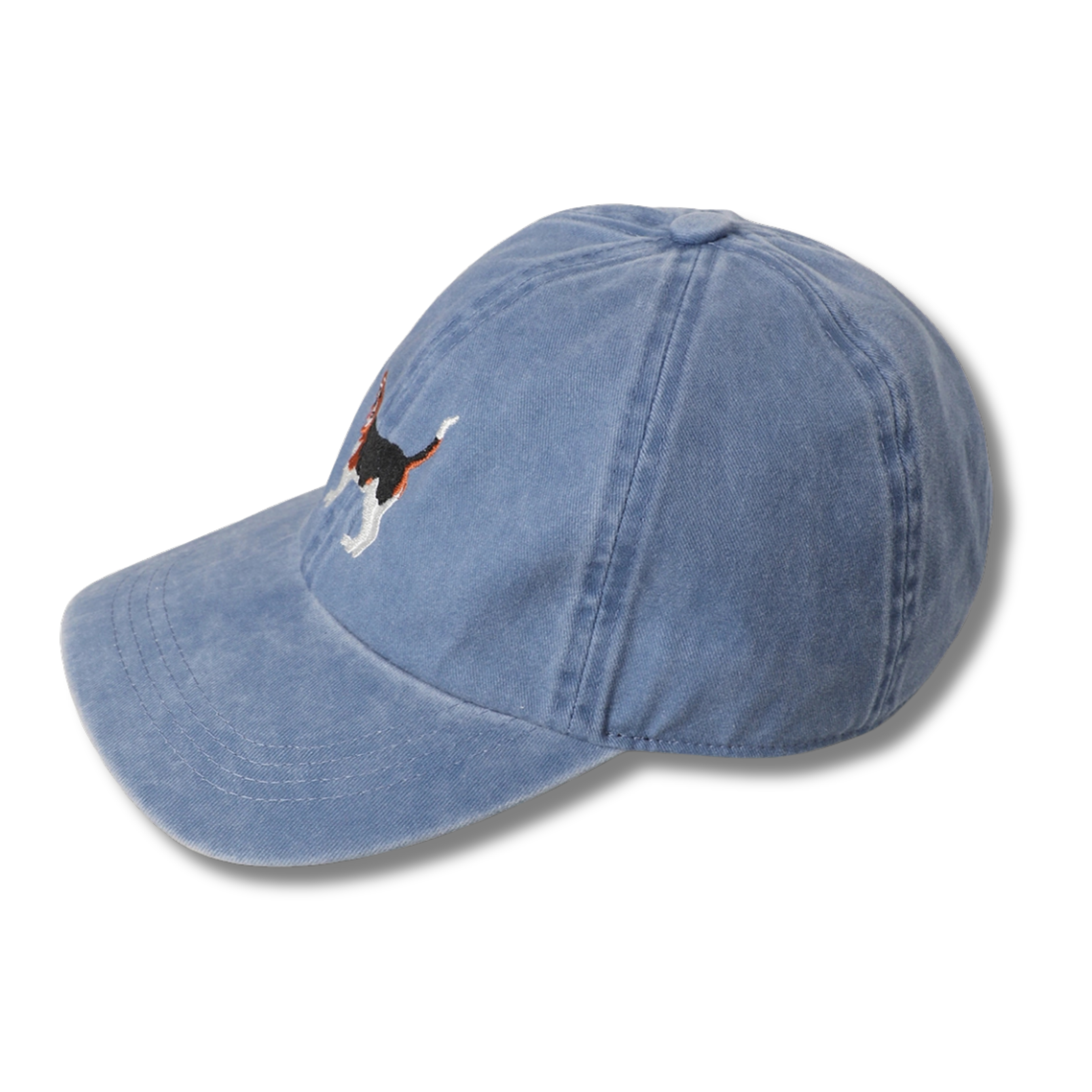 Beagle Embroidered Cotton Baseball Cap