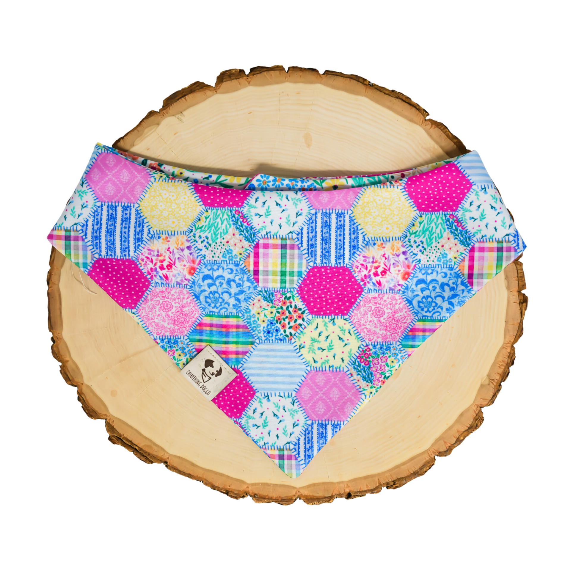 Patchwork Picnic (May Monthly Mystery) - Bandana