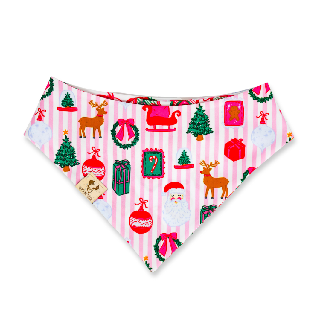 Pink Noel (Christmas Mystery #1) - Bandana (Reversible)