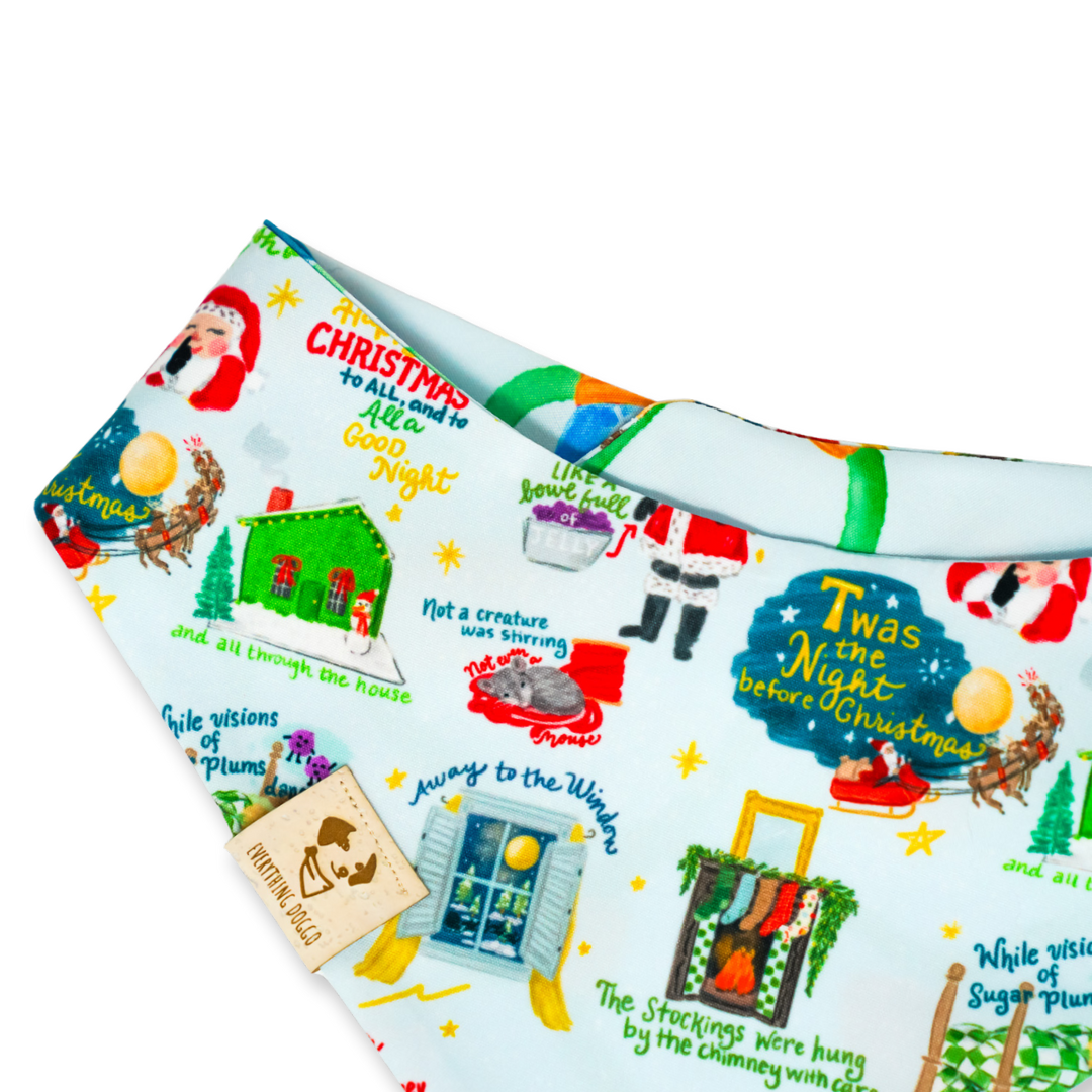 Night Before Christmas (Christmas Mystery #2) - Bandana (Reversible)