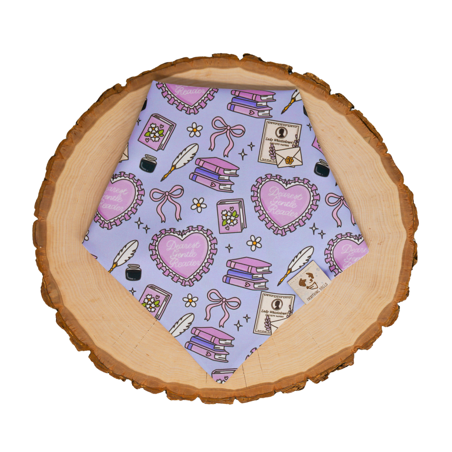 Gentle Reader - Bandana (Reversible)