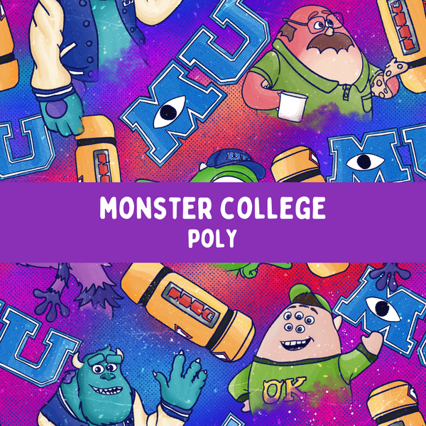 Monster College - Classic Tie On Bandana