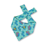 Blue Bugs - Curved Tie On Bandana