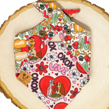 Love Birds - Curved Snap On Bandana