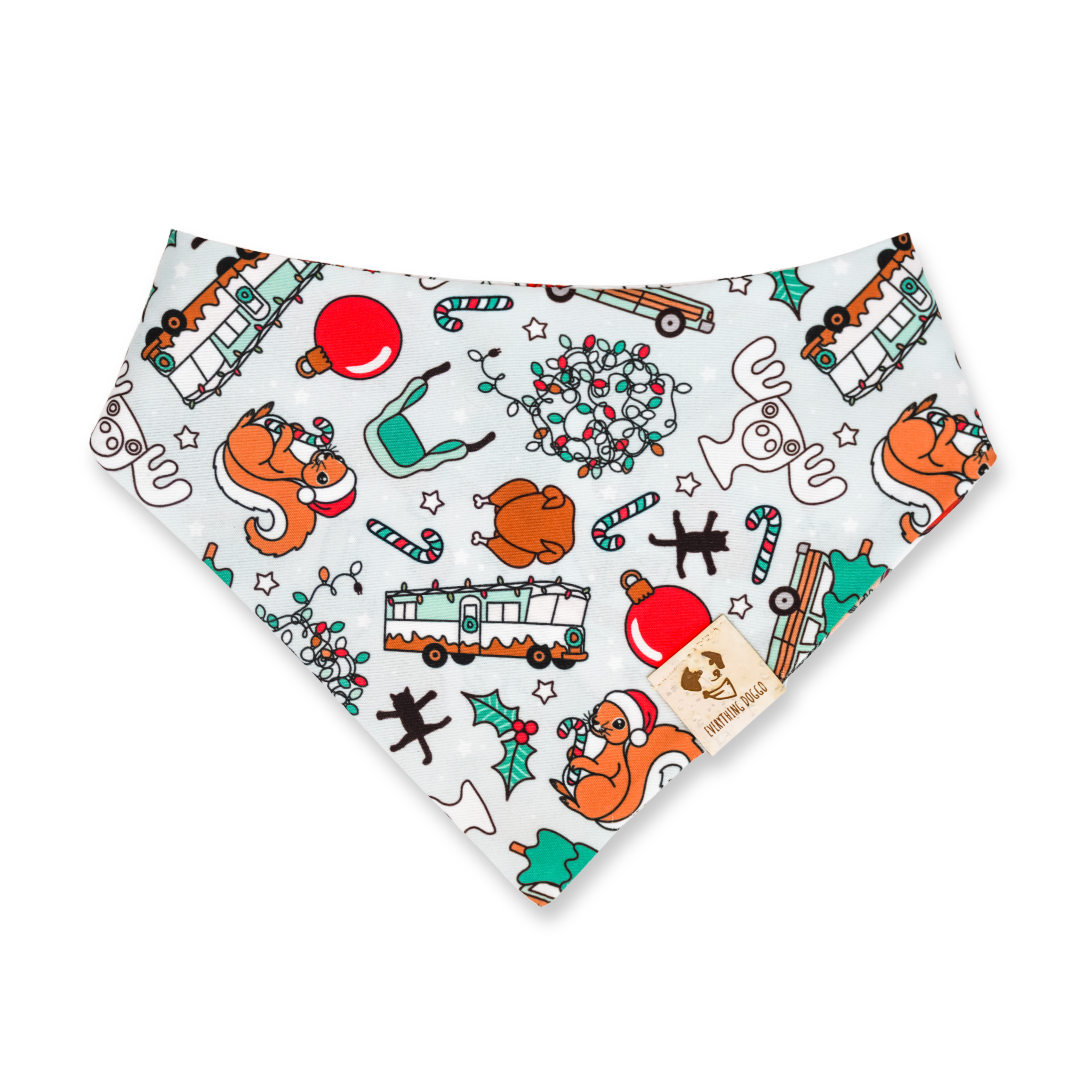 Christmas Movies - Single Snap Bandana (Reversible)