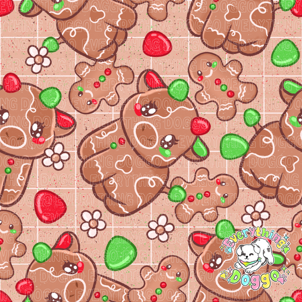 Gingerbread Moos - Bandana