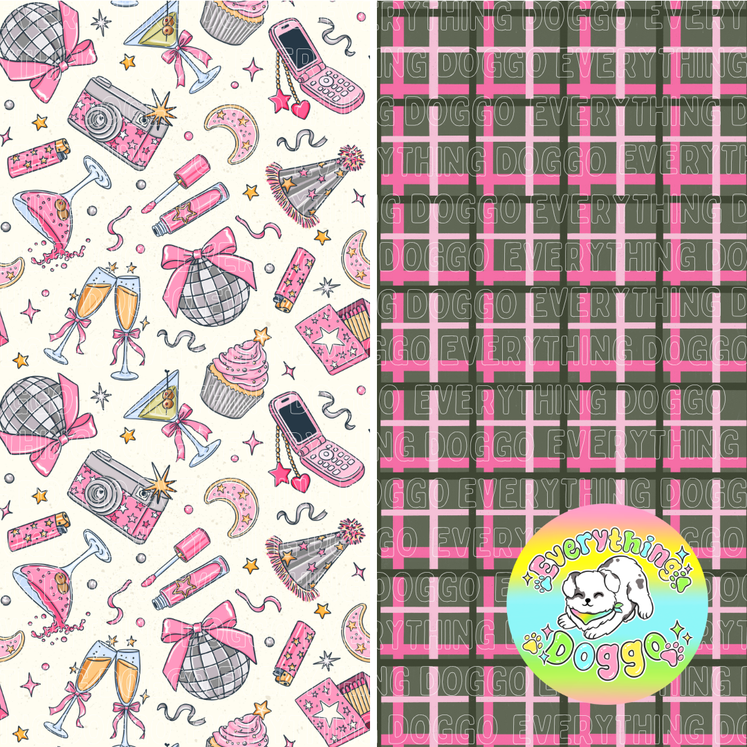 Midnight Kiss - Bandana (Reversible)