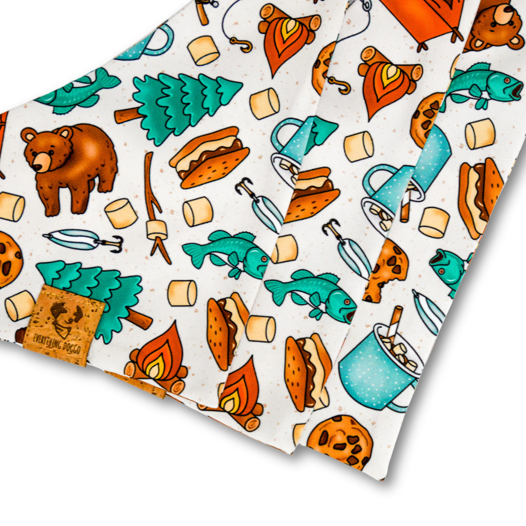 Camping - Single Snap Bandana