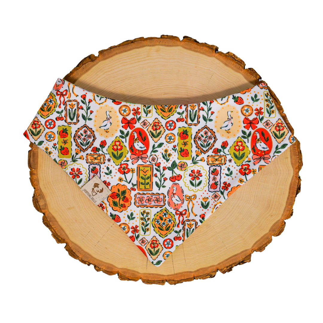 Strawberry Cottage Goose - Bandana