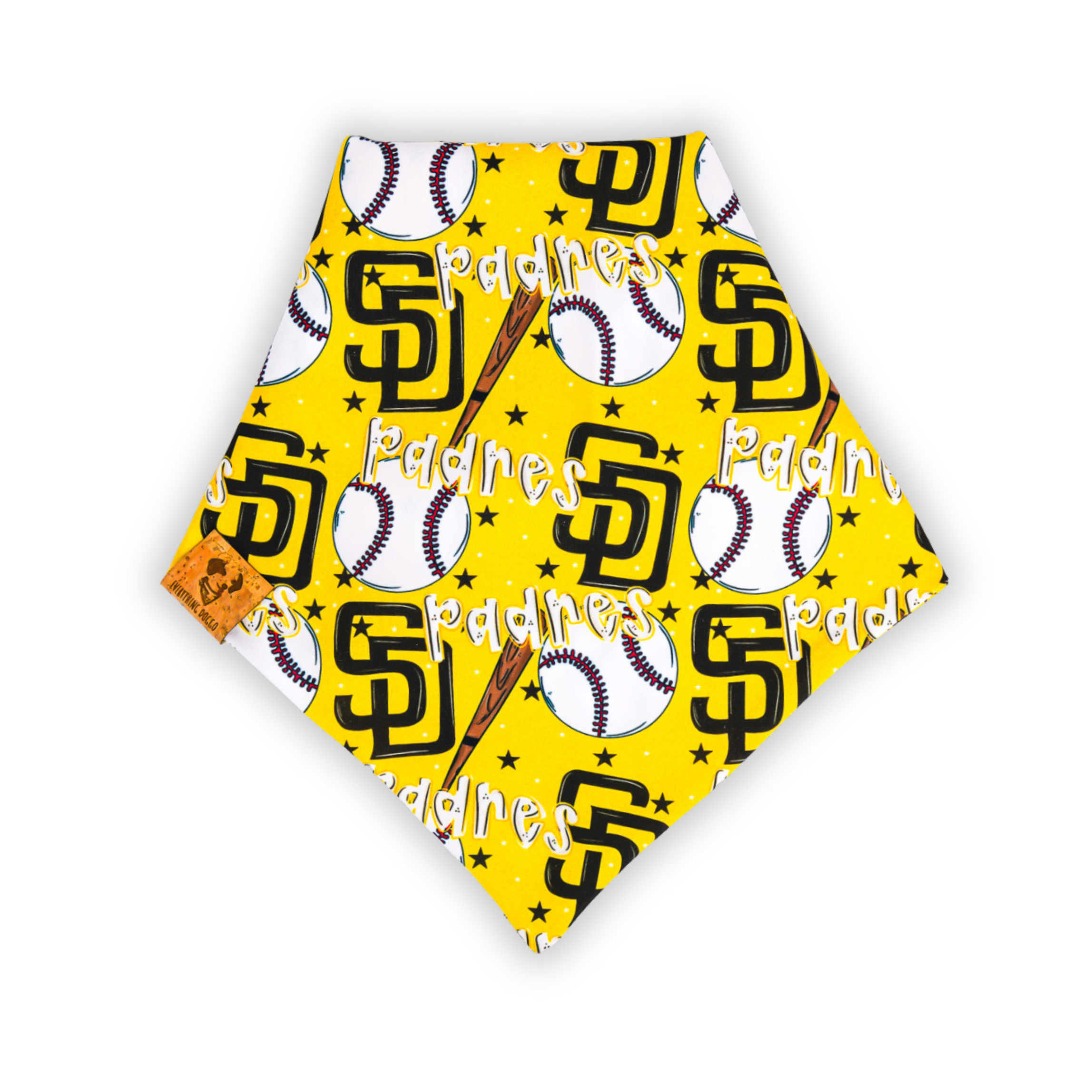 Padres Bats - Bandana