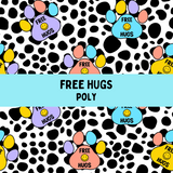Free Hugs - Classic Tie On Bandana