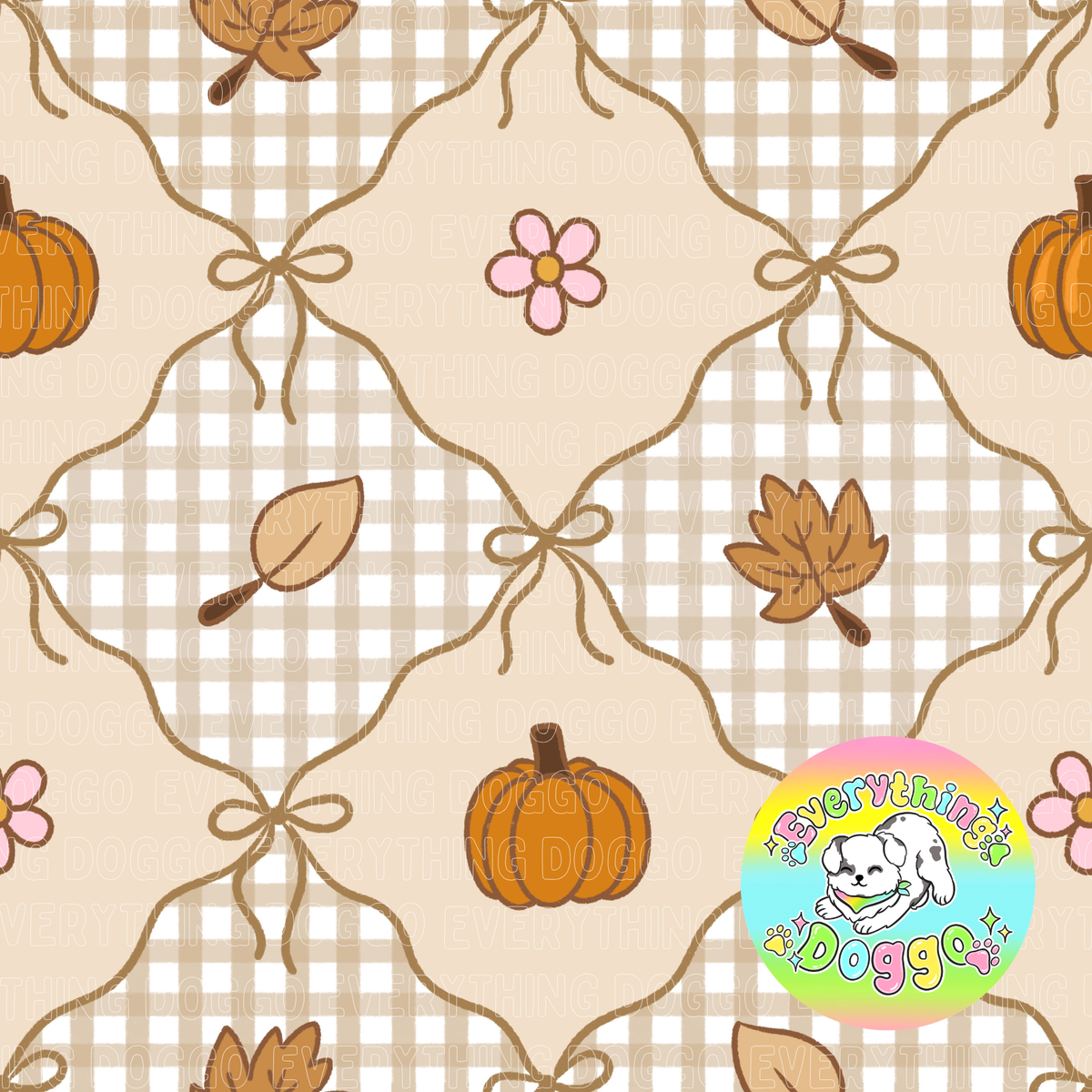Autumn Snuggles - Bandana (Reversible)