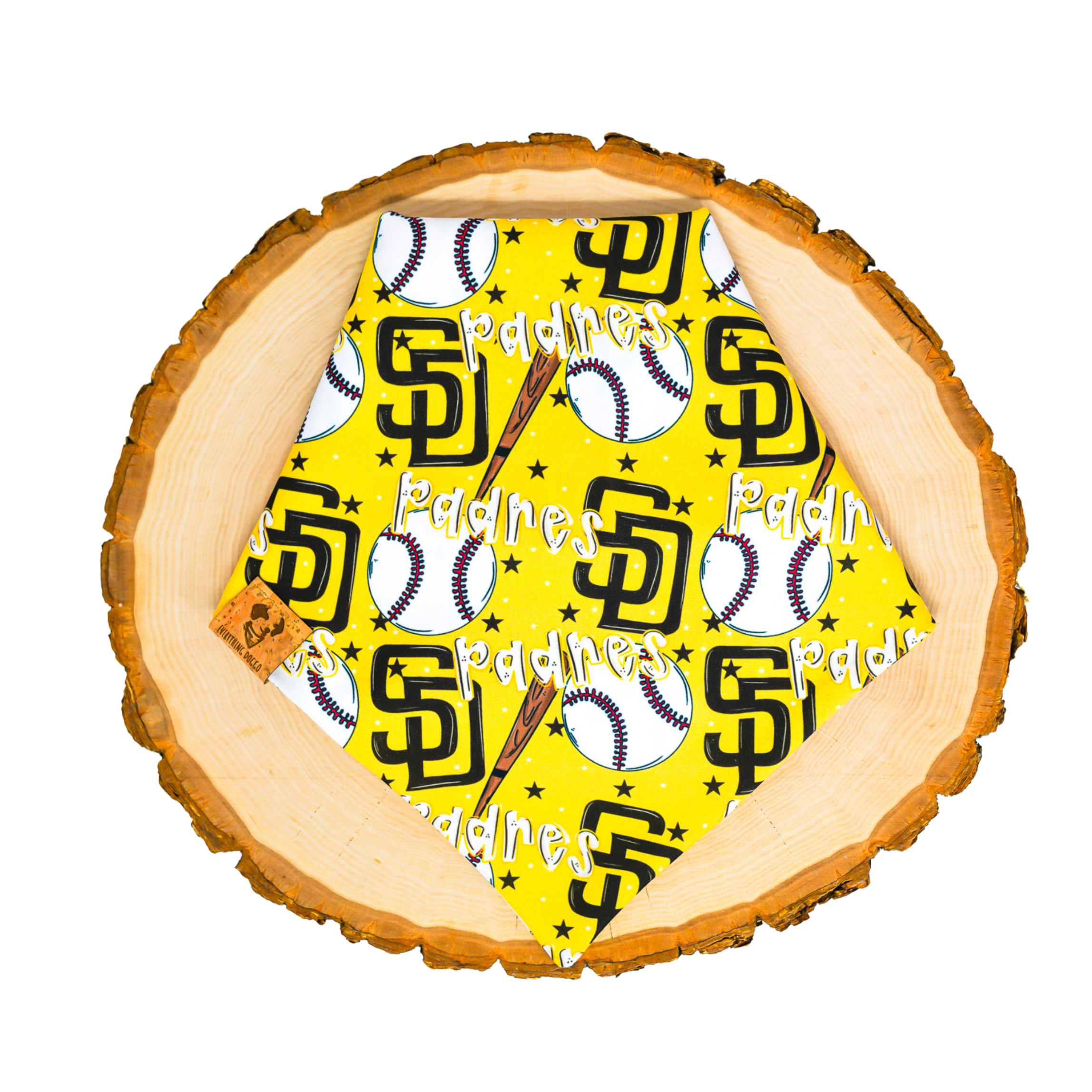Padres Bats - Bandana