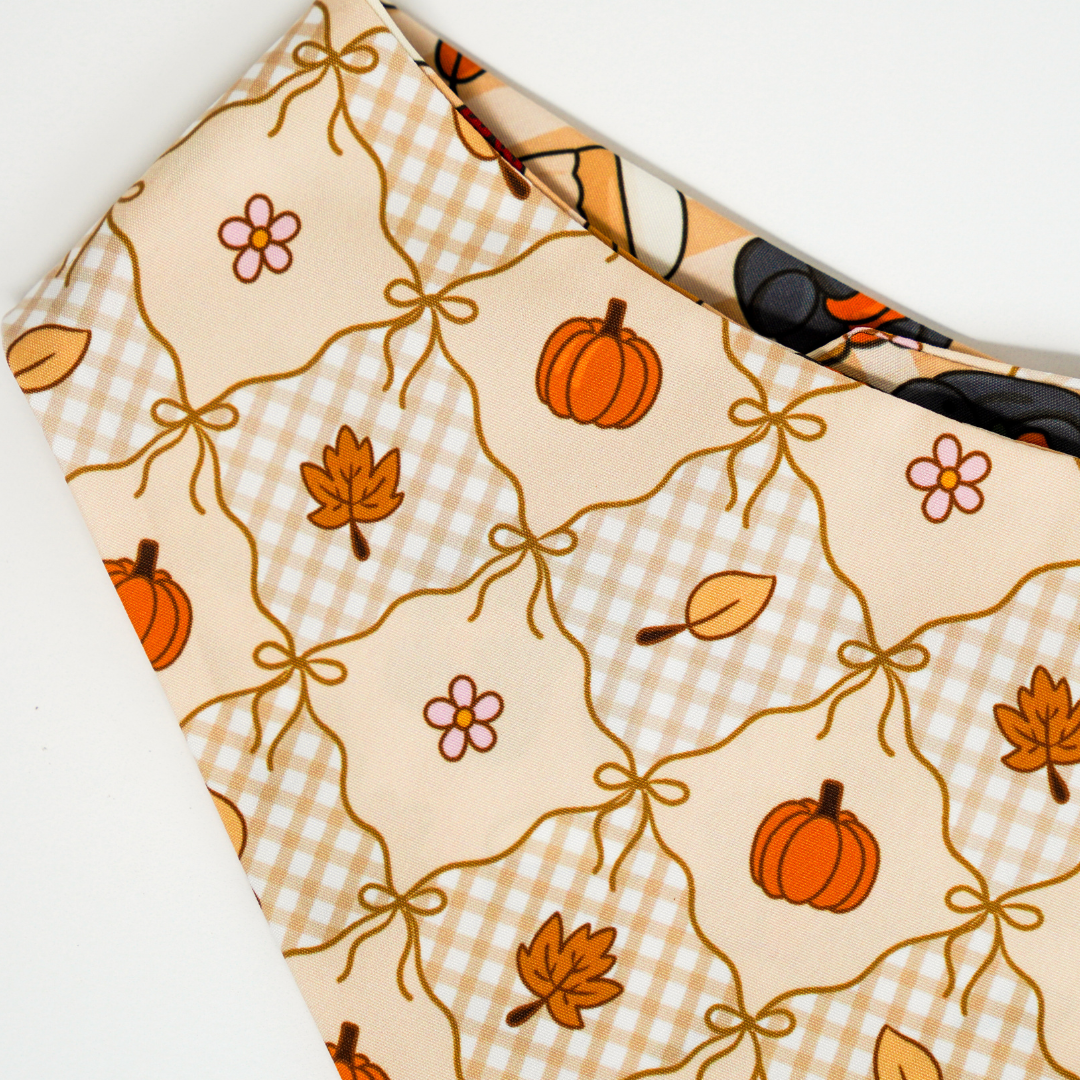 Autumn Snuggles - Bandana (Reversible)