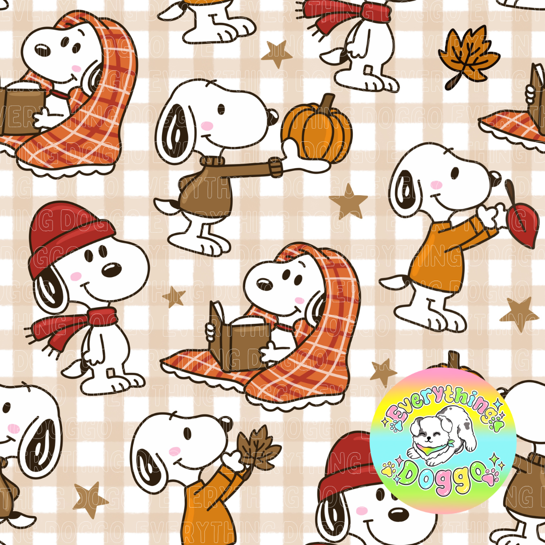 Fall Snoops - Bandana (Reversible)