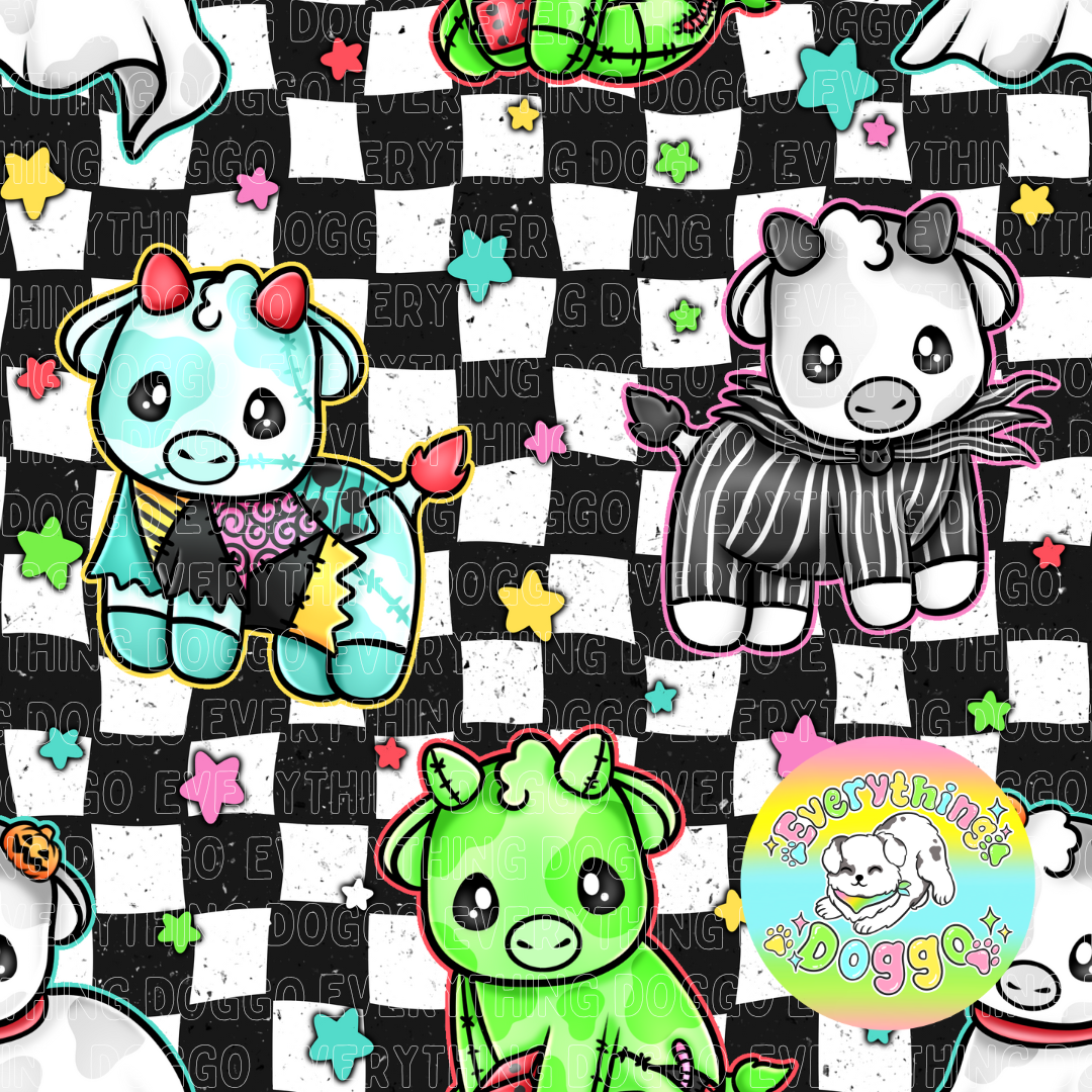 NBC Cows (July Monthly Mystery) - Bandana