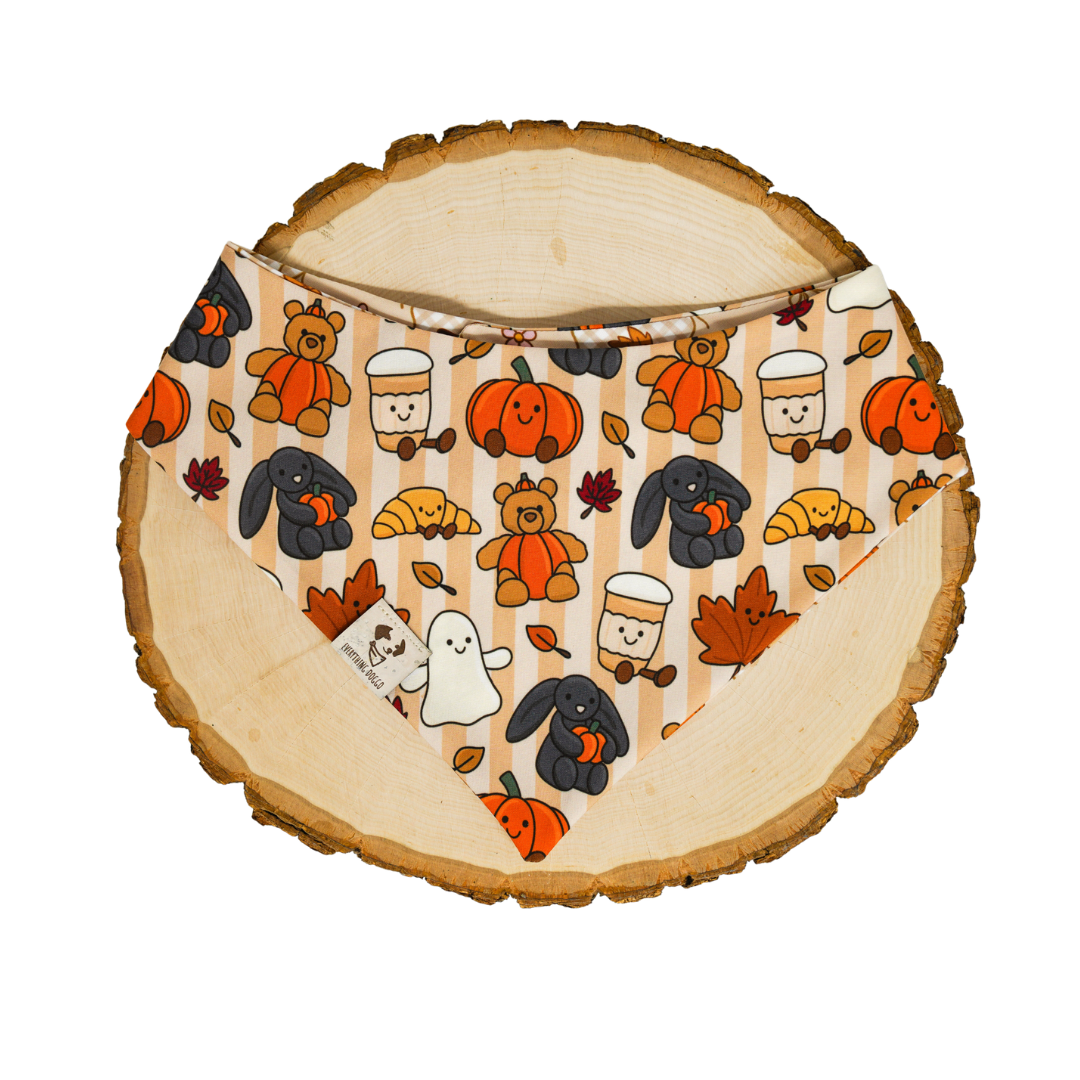 Autumn Snuggles - Bandana (Reversible)