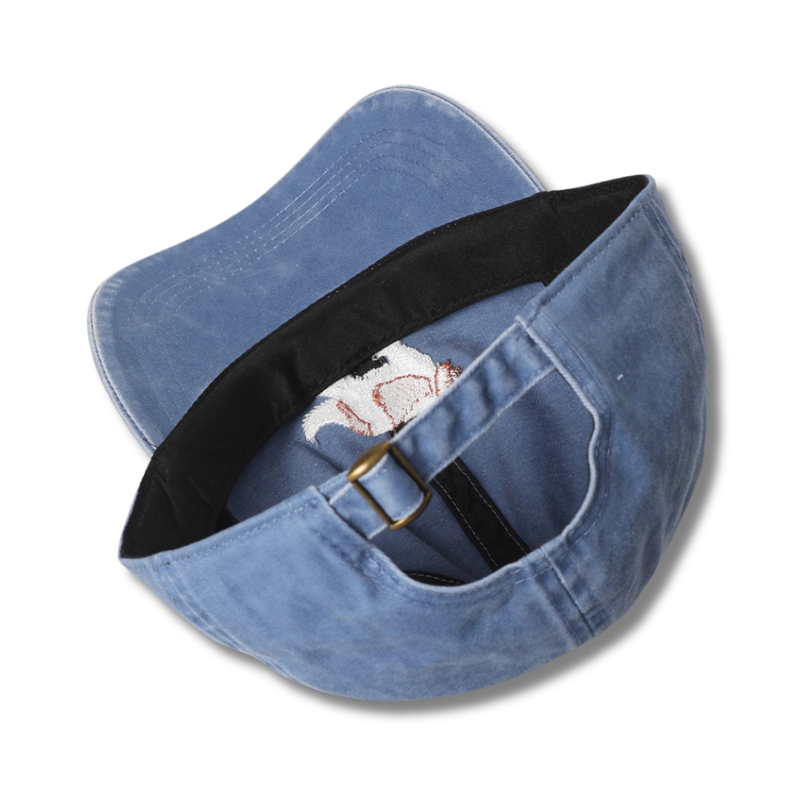 King Charles Cavalier Embroidered Cotton Baseball Hat