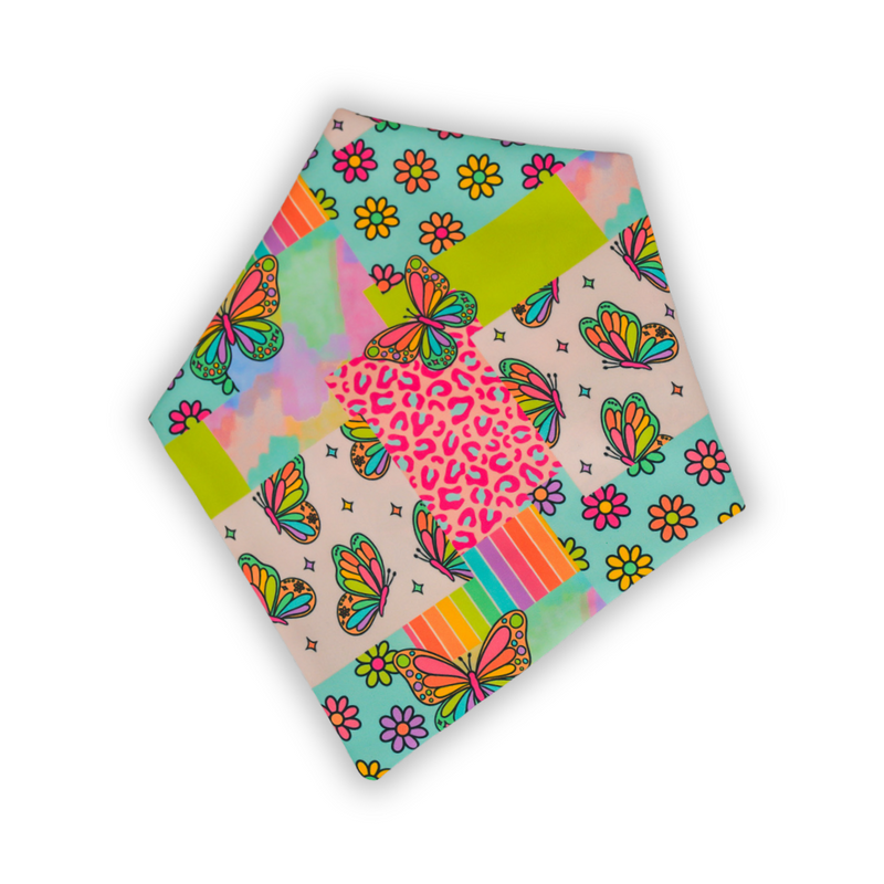 Butterfly Patchwork - Bandana