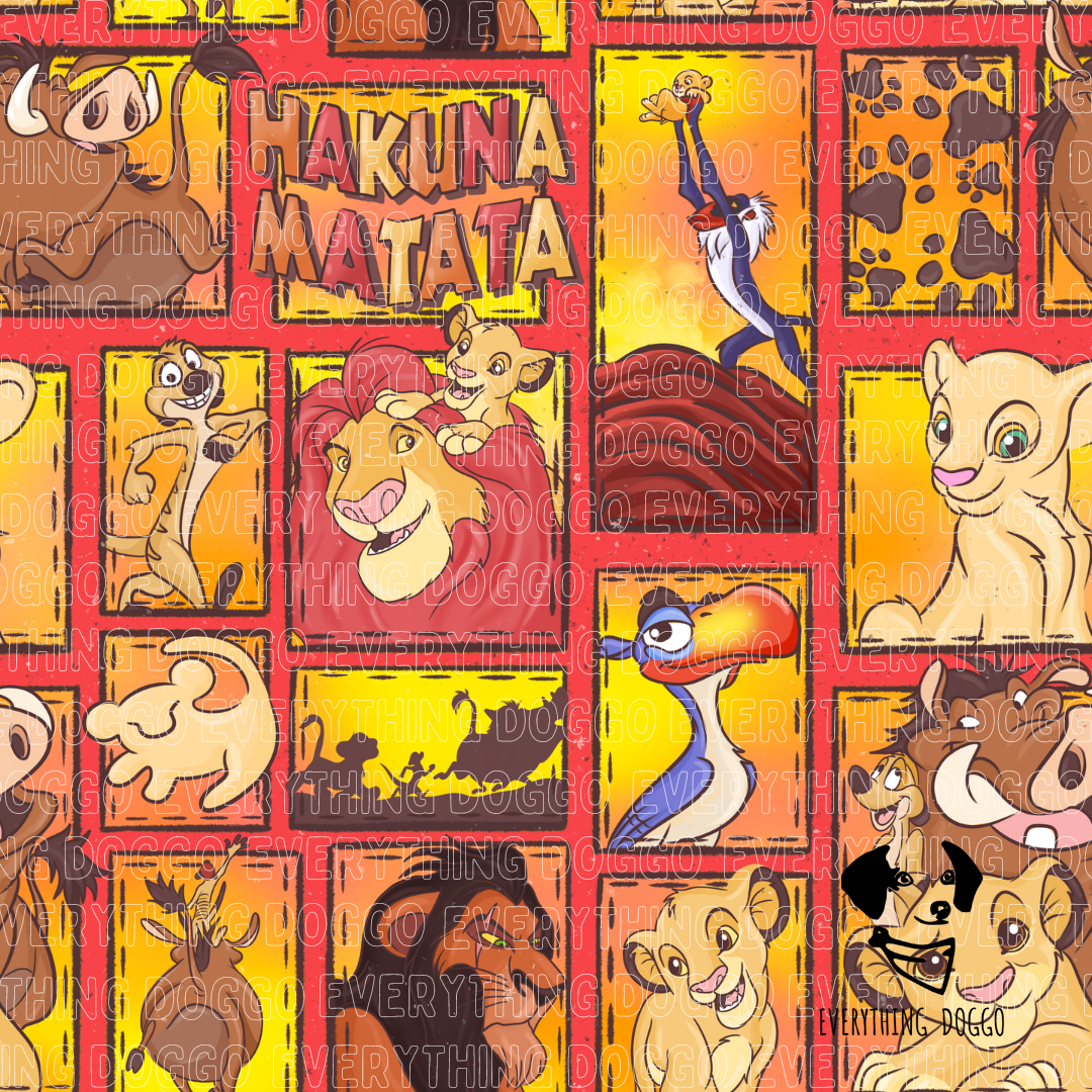 Lion Friends - Bandana (Reversible)
