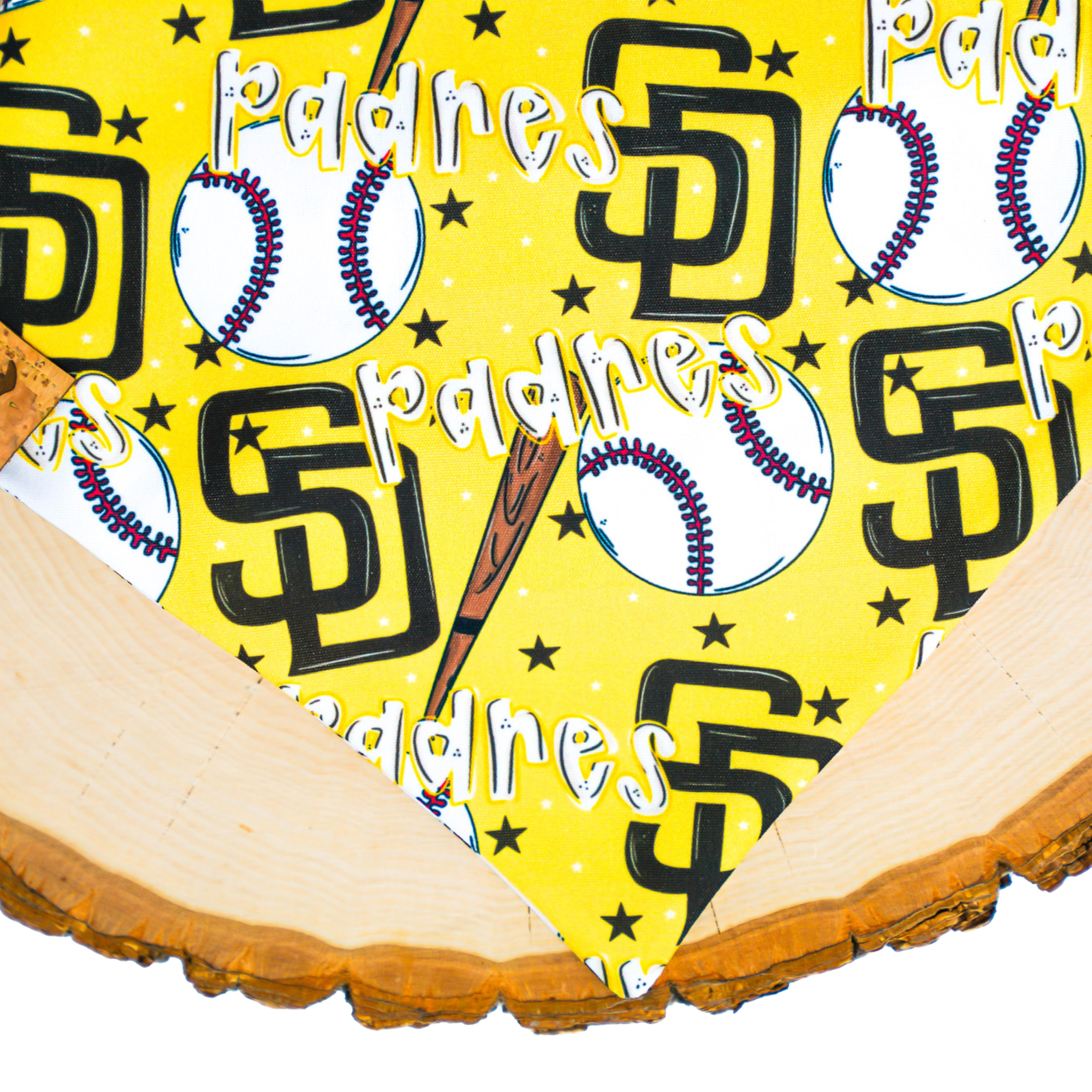 Padres Bats - Bandana