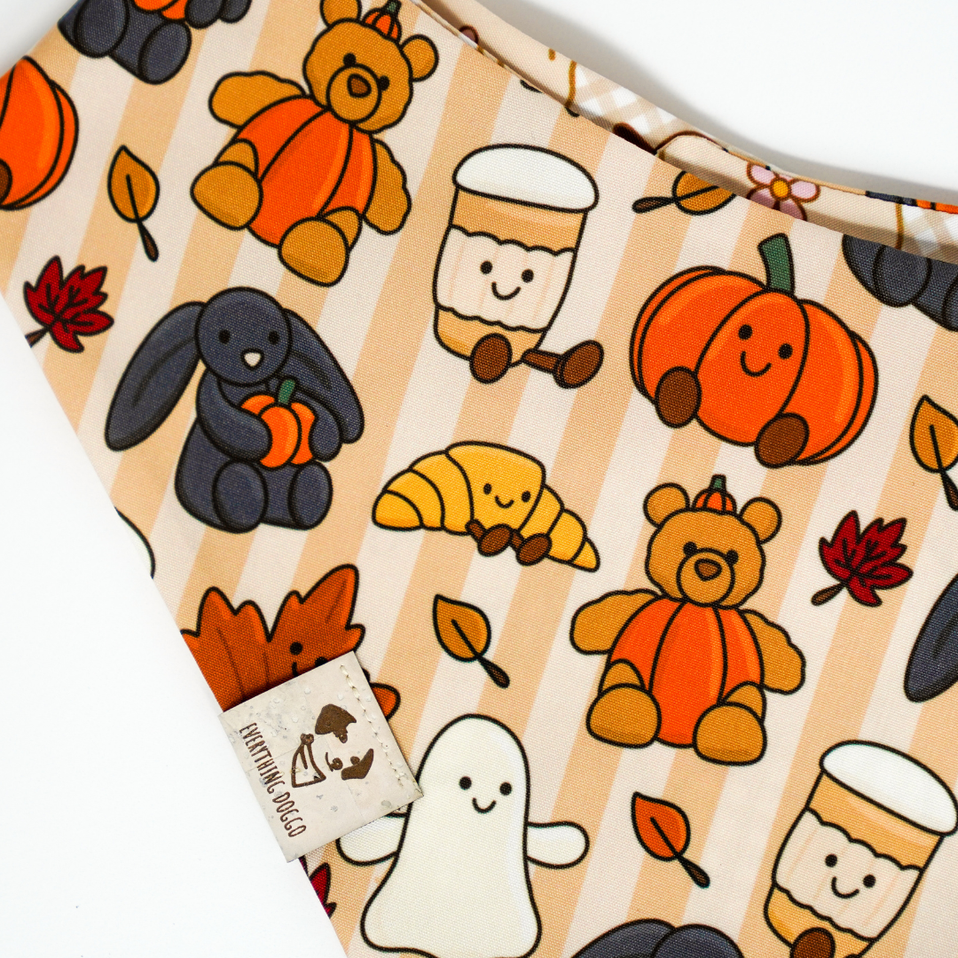 Autumn Snuggles - Bandana (Reversible)