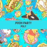 Pooh Pool Party - Classic Tie On Bandana