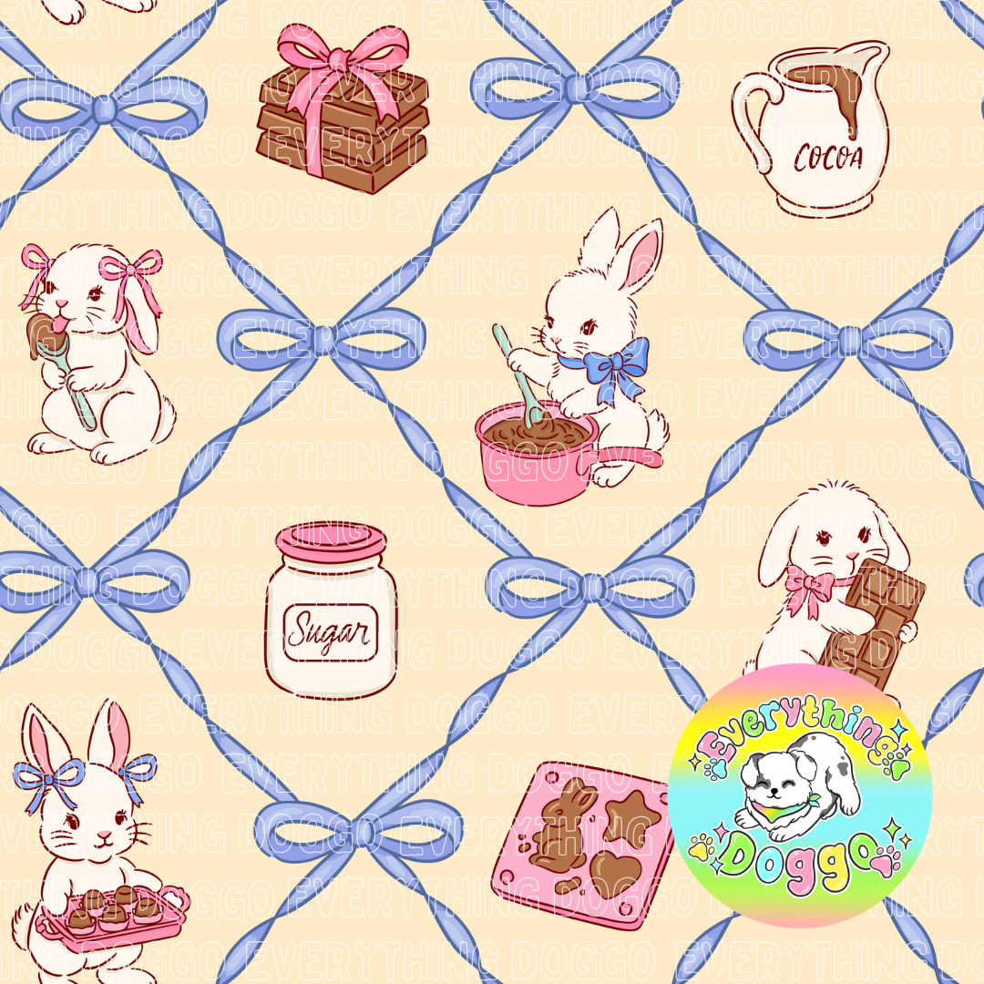 Chocolate Bunny Bakery - Bandana (Reversible)