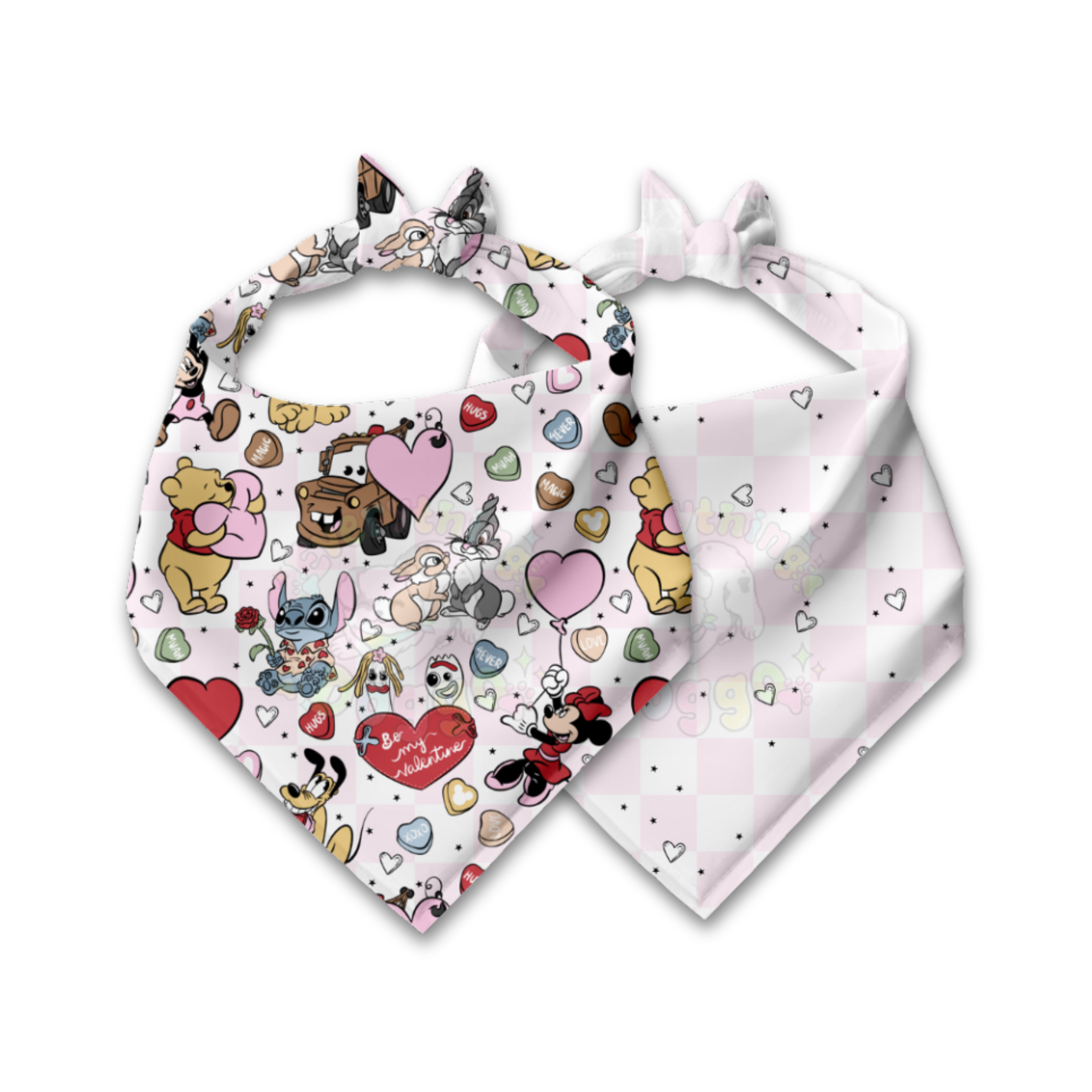 Valentine Characters - Bandana (Reversible)