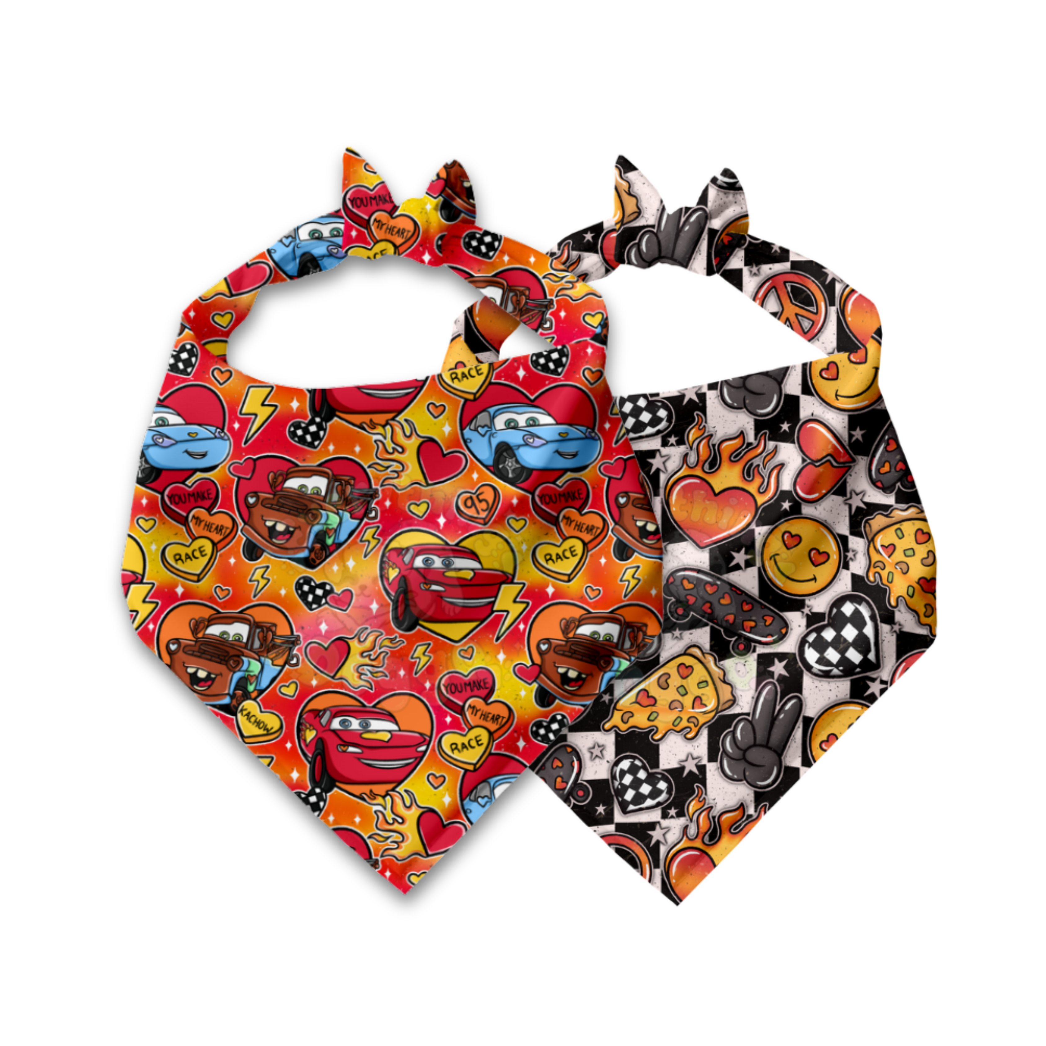 You Make My Heart Race - Bandana (Reversible)