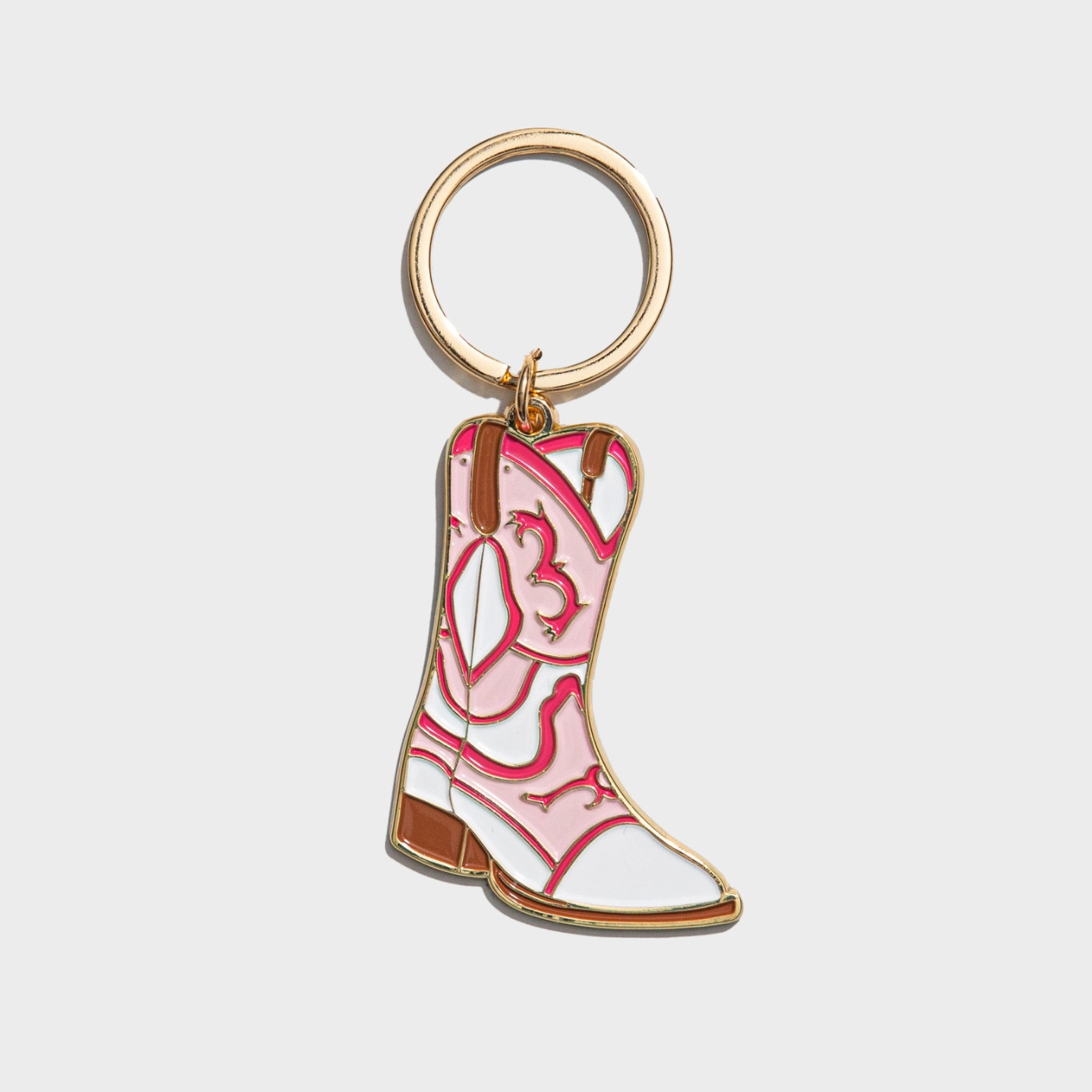 Cowboy Boot Charm & Keychain