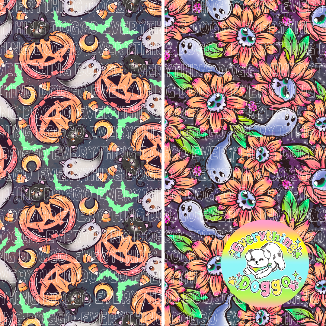 Purranormal Garden - Bandana (Reversible)