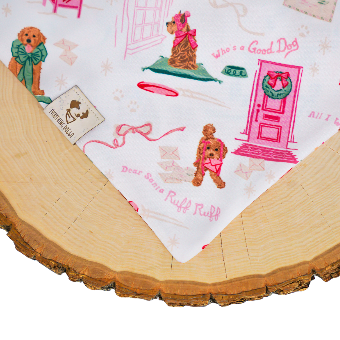 Dear Santa Ruff Ruff (October Monthly Mystery) - Bandana