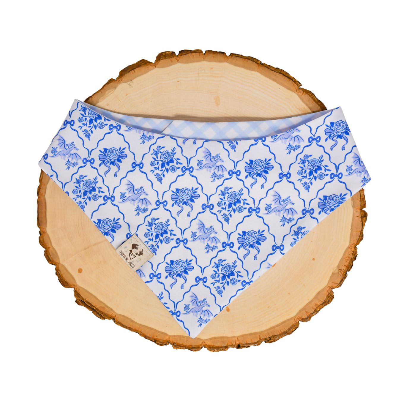 Blue Dragon Coquette - Bandana (Reversible)