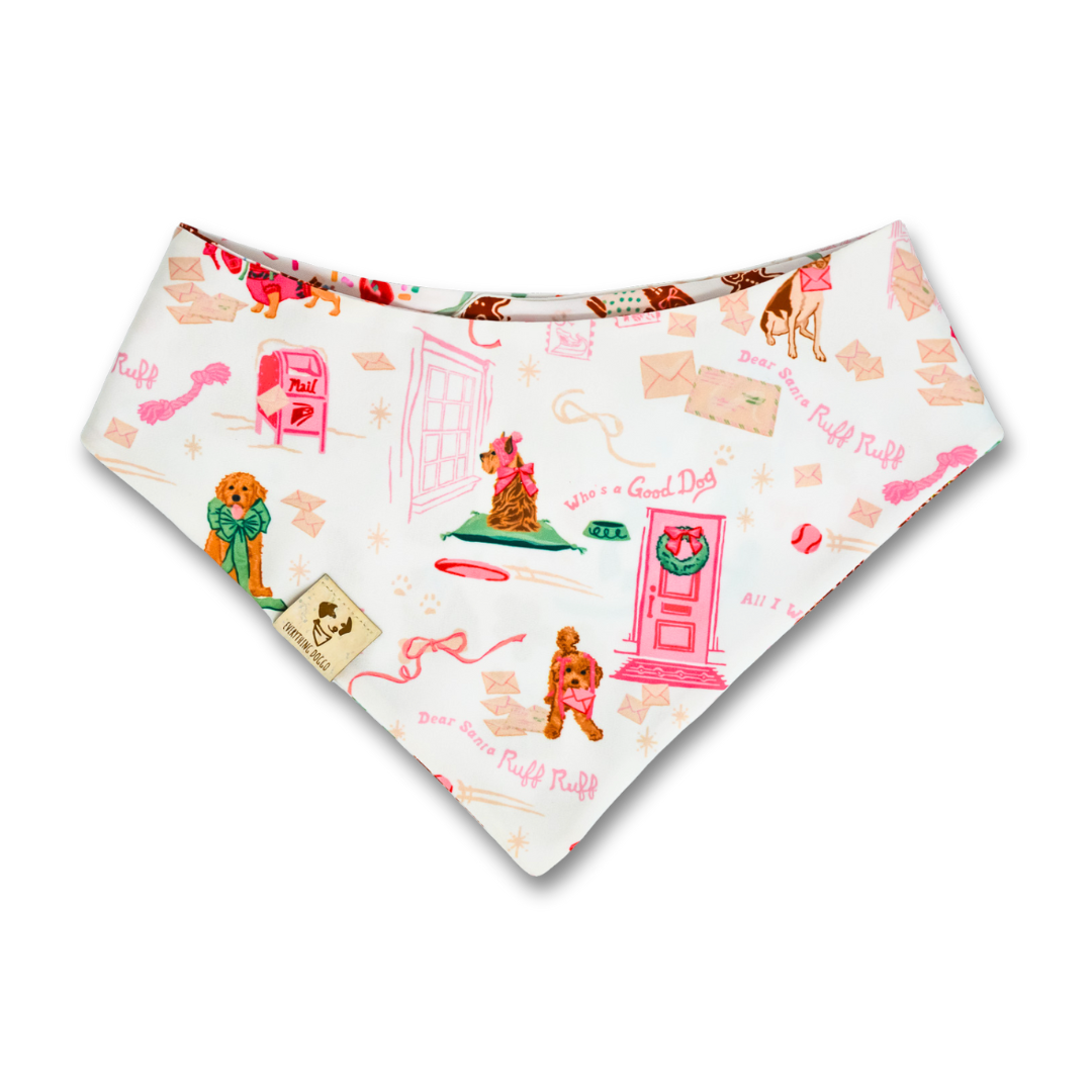 Dear Santa Ruff Ruff (October Monthly Mystery) - Bandana