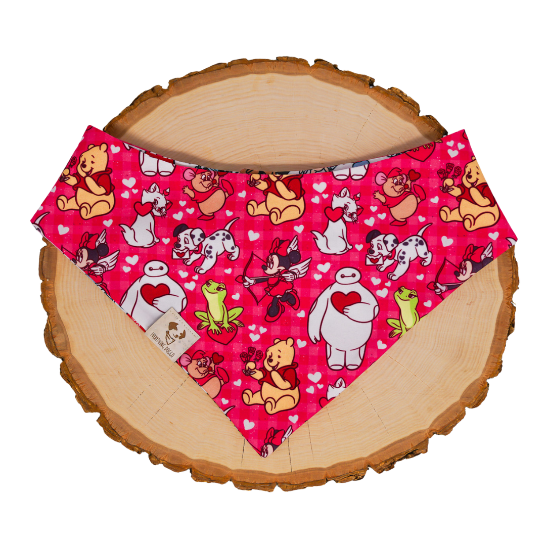 Once Upon a Valentine - Bandana (Reversible)