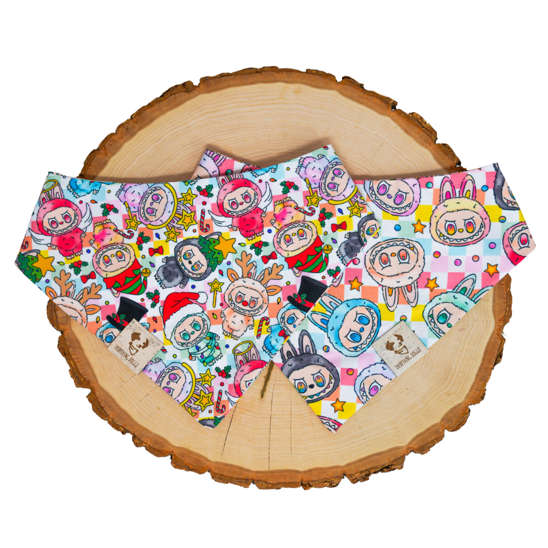Christmas Bubu - Single Snap Bandana (Reversible)