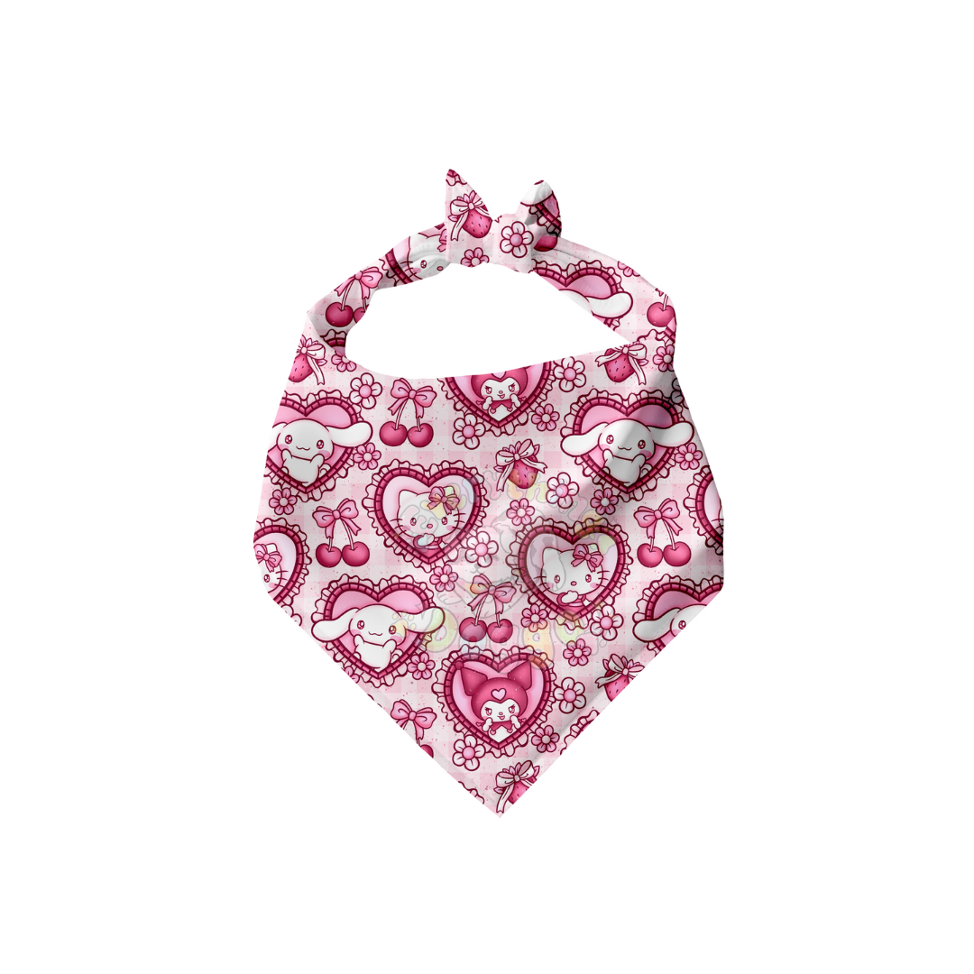 Vintage Kitty Coquette - Bandana (Reversible)