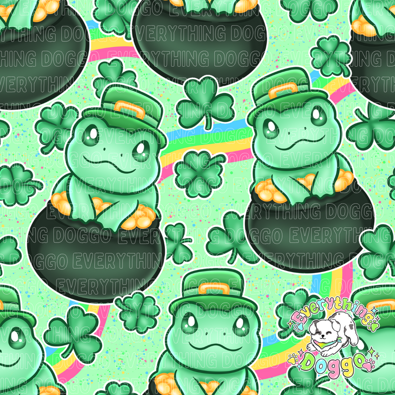 Leprechaun Frogs - Bandana (Reversible)