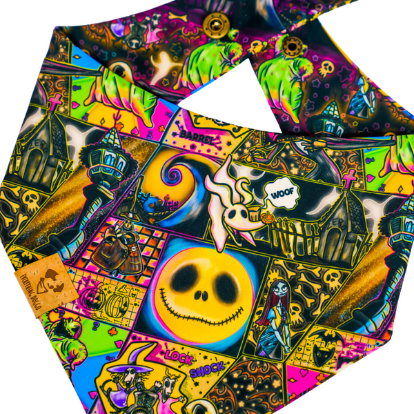 Nightmare Halloween (Rainbow) - Bandana (Preorder)